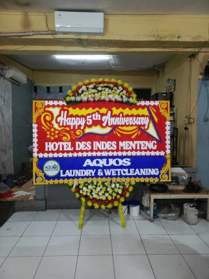 Papan Bunga di Bintan